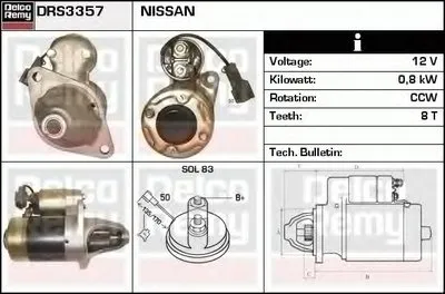 Стартер Remanufactured REMY (Light Duty) DELCO REMY купить