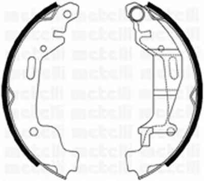 Комплект тормозных колодок METELLI купить