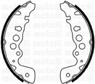 Комплект тормозных колодок METELLI купить