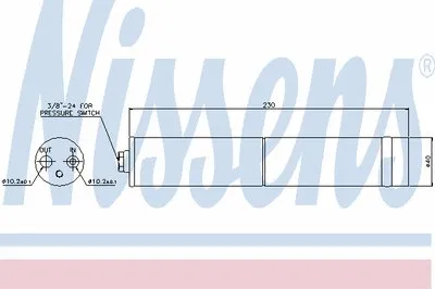 Осушитель, кондиционер NISSENS купить