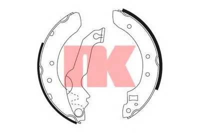 Комплект тормозных колодок NK купить