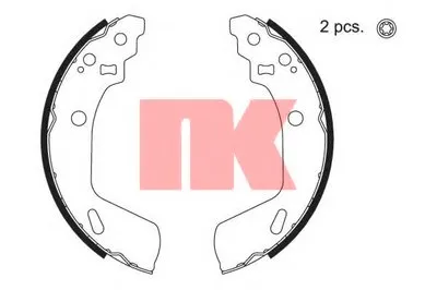 Комплект тормозных колодок NK купить