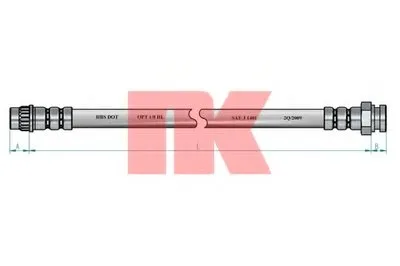 Тормозной шланг NK купить