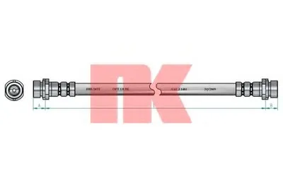 Тормозной шланг NK купить