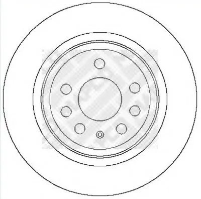 Тормозной диск MAPCO купить