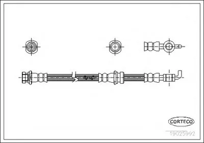 Тормозной шланг CORTECO купить