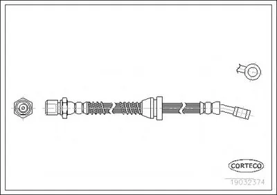Тормозной шланг CORTECO купить