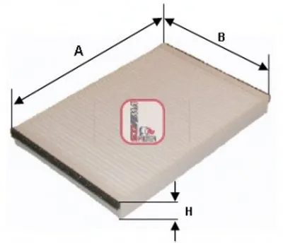 Фильтр, воздух во внутренном пространстве SOFIMA купить