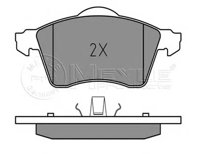 Комплект тормозных колодок, дисковый тормоз MEYLE купить