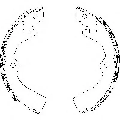Комплект тормозных колодок REMSA купить