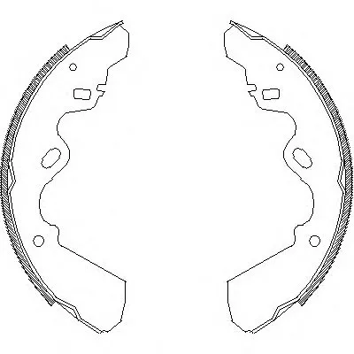 Комплект тормозных колодок REMSA купить