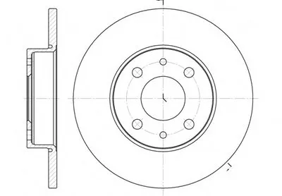 Тормозной диск REMSA купить