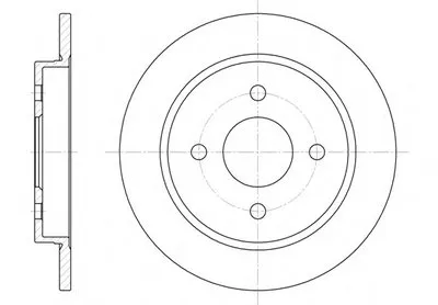 Тормозной диск REMSA купить
