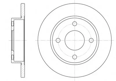 Тормозной диск REMSA купить