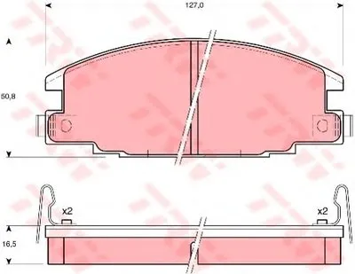 Комплект тормозных колодок, дисковый тормоз COTEC TRW купить