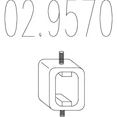Буфер, глушитель MTS купить