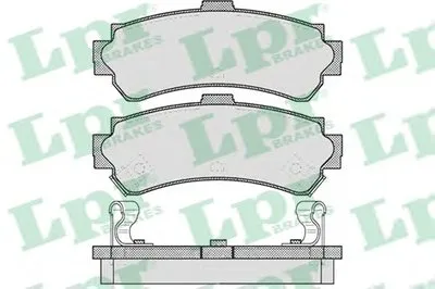 Комплект тормозных колодок, дисковый тормоз LPR купить