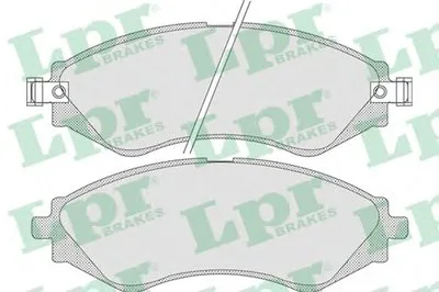 Комплект тормозных колодок, дисковый тормоз LPR купить