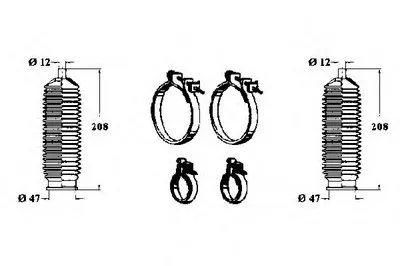 Комплект пылника, рулевое управление OCAP купить