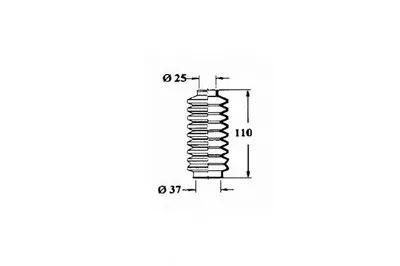 Пыльник, рулевое управление OCAP купить