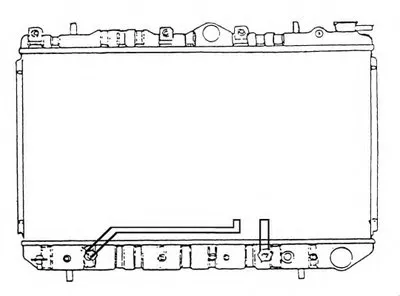 Радиатор, охлаждение двигателя NRF купить