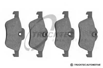 Комплект тормозных колодок, дисковый тормоз TRUCKTEC AUTOMOTIVE купить