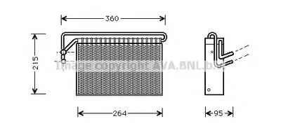 Испаритель, кондиционер AVA QUALITY COOLING купить