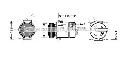 Компрессор, кондиционер AVA QUALITY COOLING купить