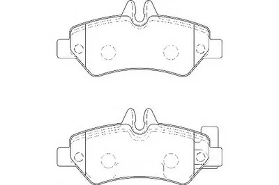 Комплект тормозных колодок, дисковый тормоз DURON купить