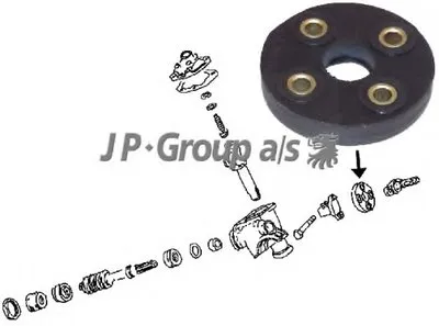 Фланец, колонка рулевого управления ORIGINAL JP GROUP купить