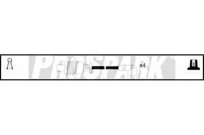 Комплект проводов зажигания ProSpark STANDARD купить