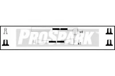 Комплект проводов зажигания ProSpark STANDARD купить