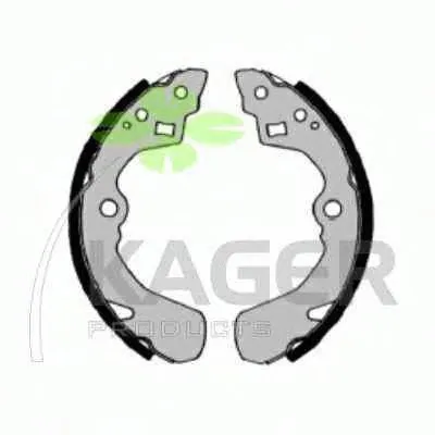 Комплект тормозных колодок KAGER купить