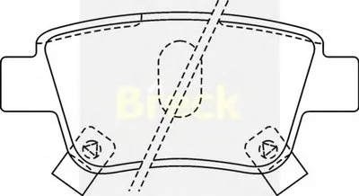 Комплект тормозных колодок, дисковый тормоз BRECK купить