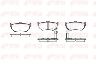 Комплект тормозных колодок, дисковый тормоз KAWE купить