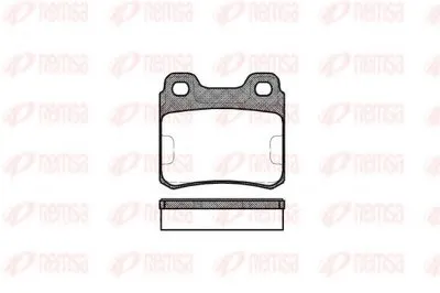 Комплект тормозных колодок, дисковый тормоз KAWE купить