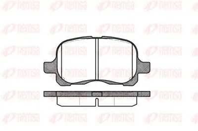 Комплект тормозных колодок, дисковый тормоз KAWE купить