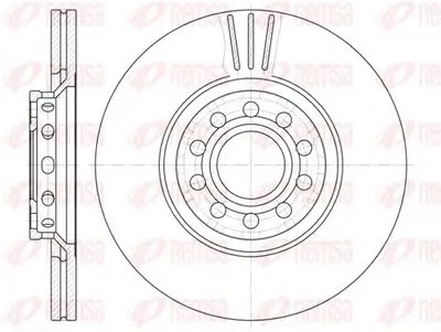 Тормозной диск KAWE купить