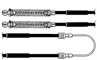 Трос, стояночная тормозная система KAWE купить