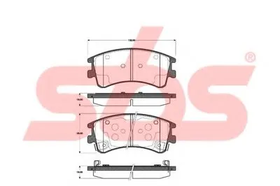 Комплект тормозных колодок, дисковый тормоз sbs купить