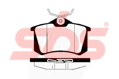 Комплект тормозных колодок, дисковый тормоз sbs купить