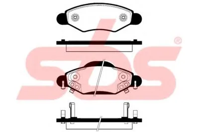 Комплект тормозных колодок, дисковый тормоз sbs купить