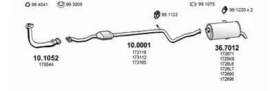Система выпуска ОГ ASSO купить