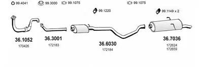 Система выпуска ОГ ASSO купить
