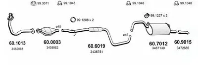 Система выпуска ОГ ASSO купить