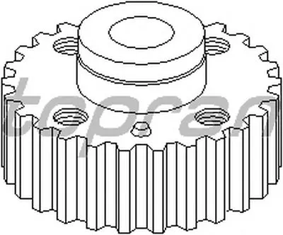 Шестерня, коленчатый вал TOPRAN купить