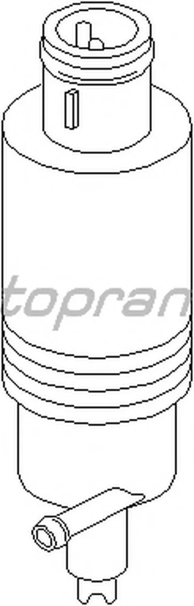 Водяной насос, система очистки окон TOPRAN купить