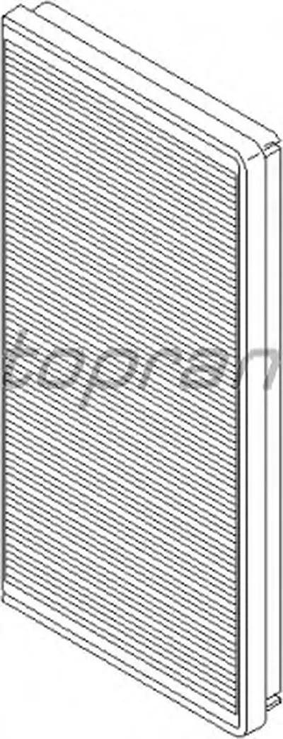 Фильтр, воздух во внутренном пространстве TOPRAN купить