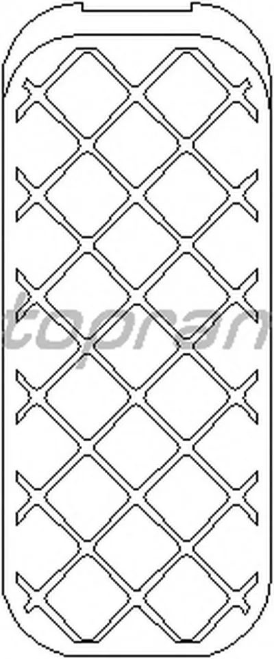 Накладка на педаль, педаль акселоратора TOPRAN купить