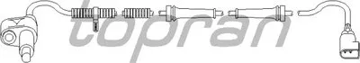 Датчик, частота вращения колеса TOPRAN купить